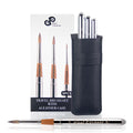 Paul Cézanne 3-Piece Travel Watercolor Brush Set (with Leather Case)