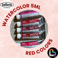 3/6 Holbein Watercolor 5ml Tubes & 2ml Half-Pans (Reds/Pinks) - Buy 5 Get 1 Free