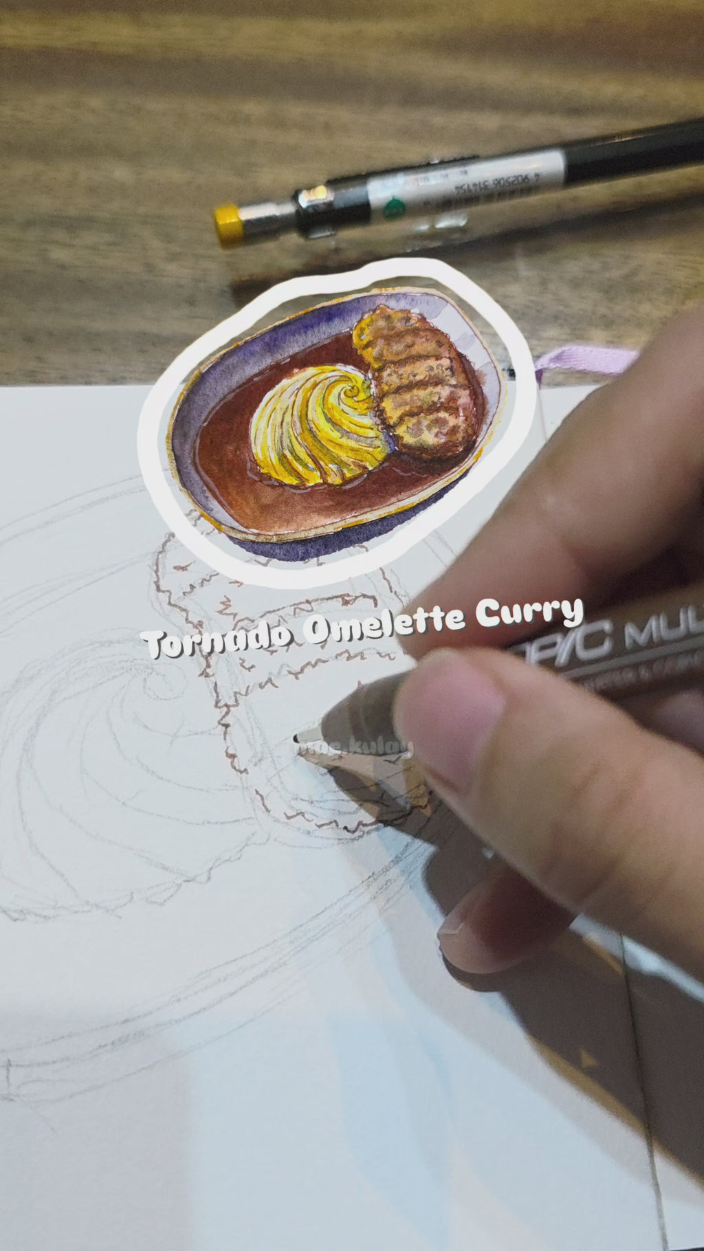 LB 3-IN-1 Paint and Sketch Travel Brush