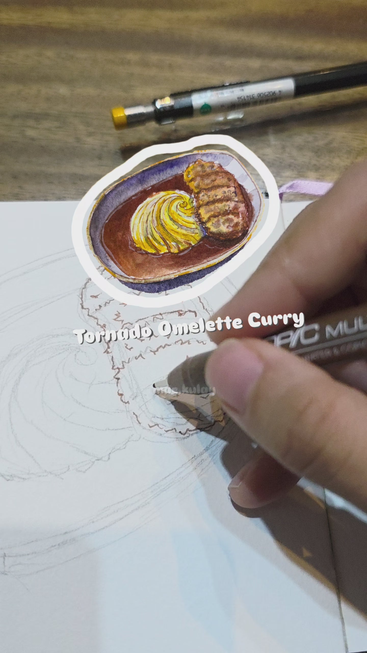 LB 3-IN-1 Paint and Sketch Travel Brush