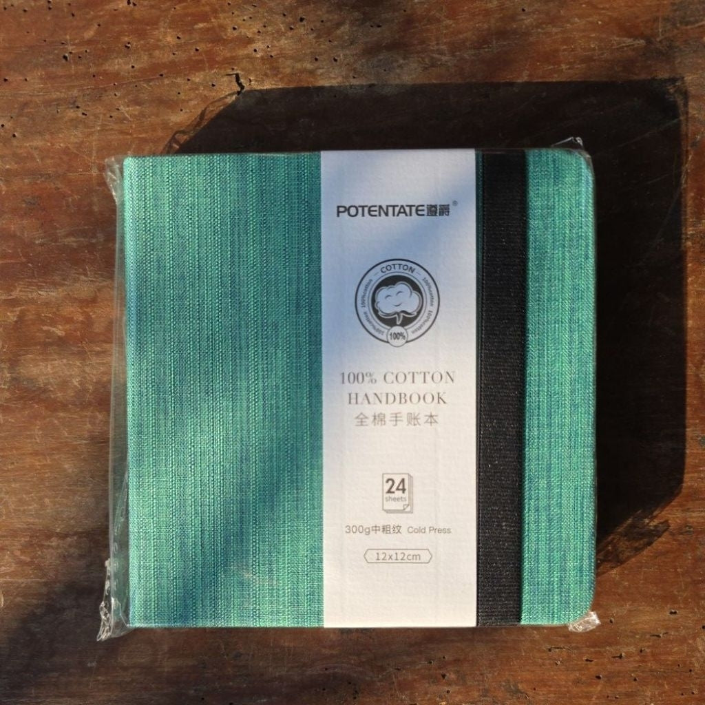 LB POTENTATE 100% Cotton Cold Press Watercolor Journal Drawing Notebook Sketch Pad 300gsm Cold Press